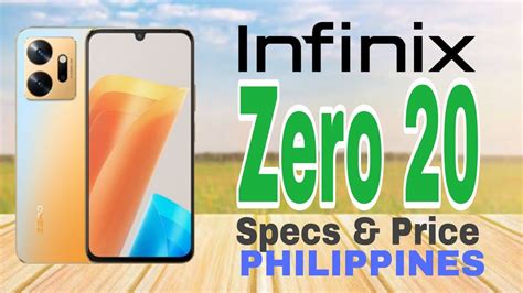 infinix zero 20 price philippines